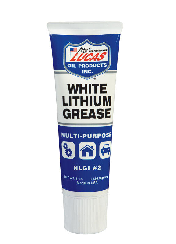 LUCAS OIL CO - Lucas Oil Products White Lithium Grease 8 oz