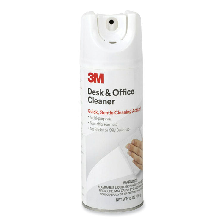 3M - Desk and Office Spray Cleaner, 15 oz Aerosol Spray