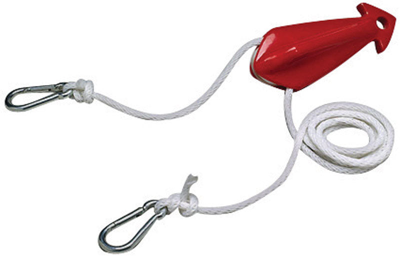 SEACHOICE PRODUCTS - Seachoice Polypropylene Red Tow Rope 3/8 in. W X 8 ft. L