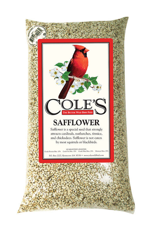 COLE'S - Cole's Assorted Species Safflower Seeds Wild Bird Food 5 lb