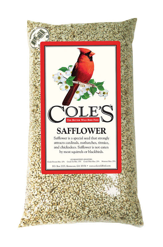 COLE'S - Cole's Assorted Species Safflower Seeds Wild Bird Food 10 lb