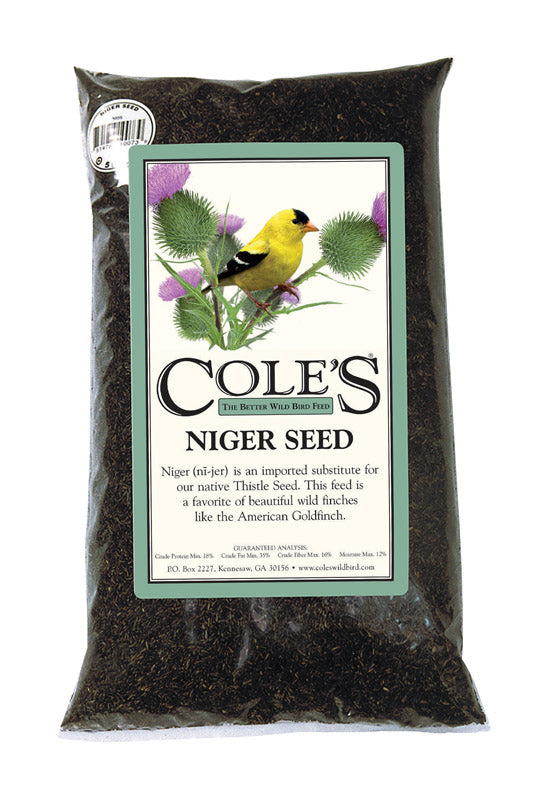 COLE'S - Cole's Finch Niger Seed Wild Bird Food 5 lb