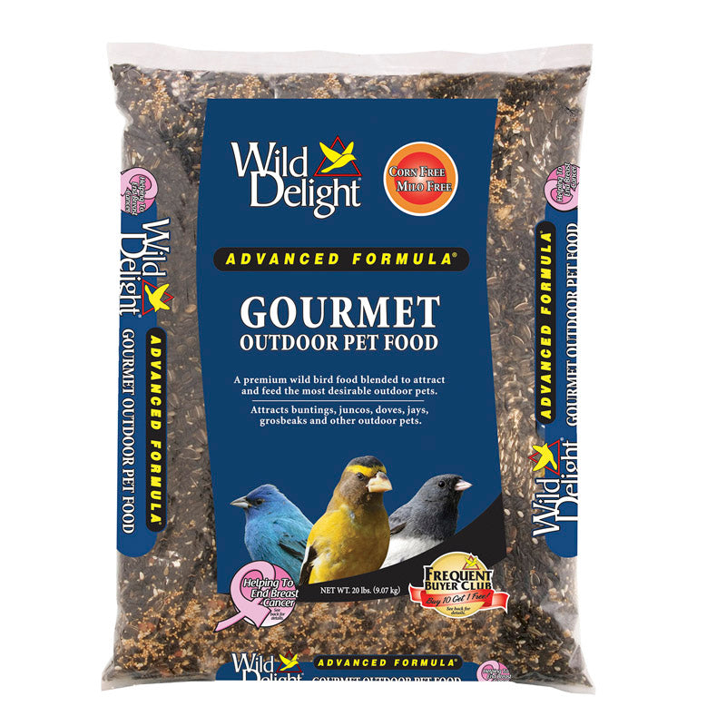 WILD DELIGHT - Wild Delight Gourmet Assorted Species Sunflower Seeds Wild Bird Food 20 lb