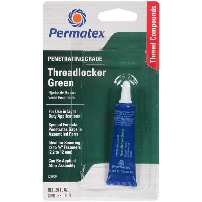 PERMATEX - Permatex Threadlocker Liquid 0.2 oz