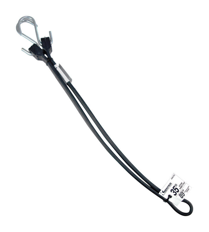 PRO GRIP - Keeper Black Tarp Strap 35 in. L 1 pk - Case of 10