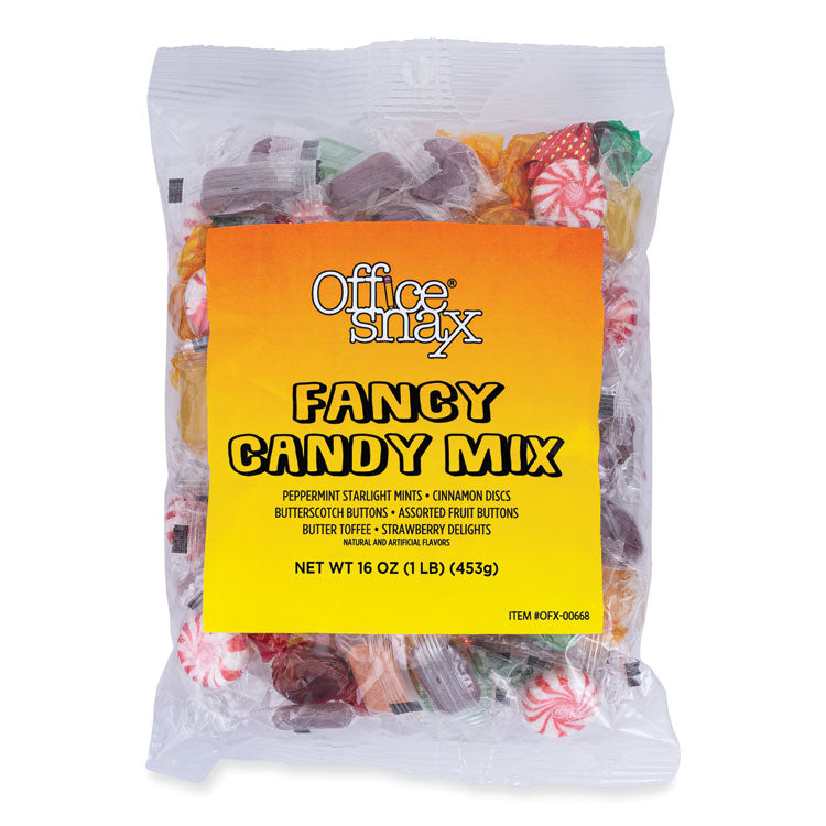Office Snax - Candy Assortments, Fancy Candy Mix, 1 lb Bag