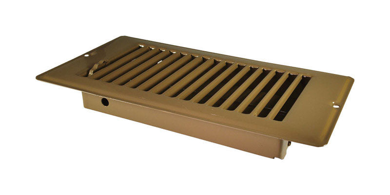 US HARDWARE - US Hardware RV Floor Register Deluxe 1 pk