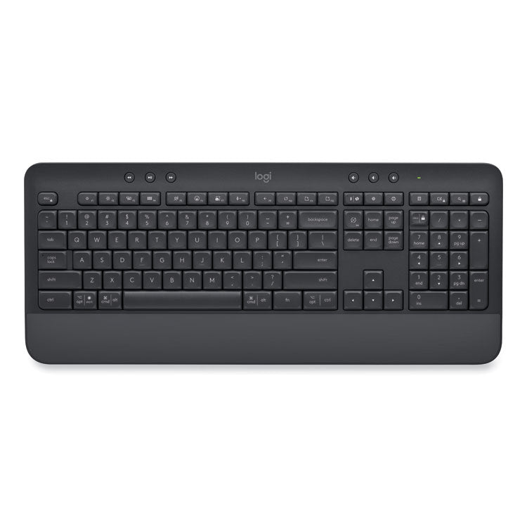 Logitech - Signature K650 Wireless Comfort Keyboard, Graphite