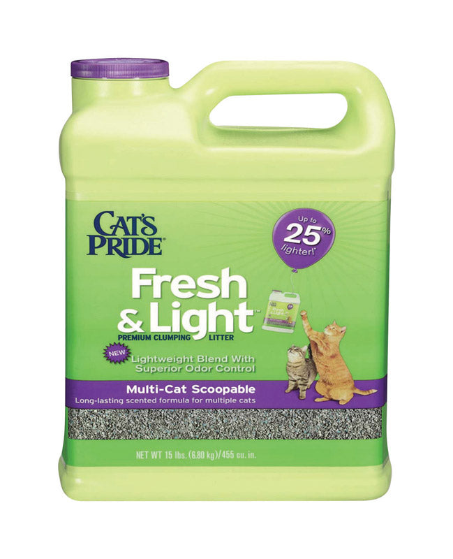 CAT'S PRIDE - Cat's Pride Fresh & Light Fresh and Clean Scent Cat Litter 15 lb