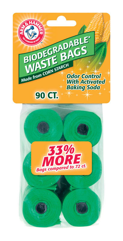 ARM & HAMMER - Arm & Hammer Plastic Biodegradable Waste Bags 90 pk