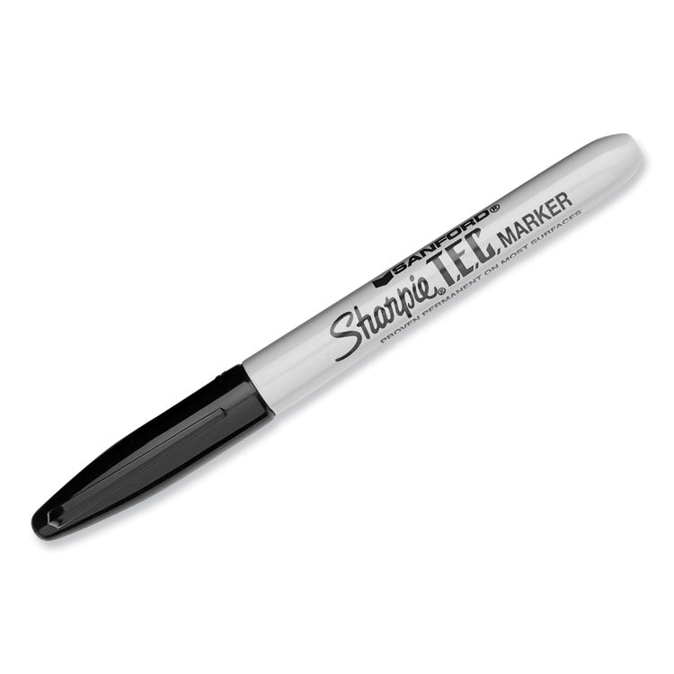 Sharpie - T.E.C. Permanent Marker, Fine Bullet Tip, Black