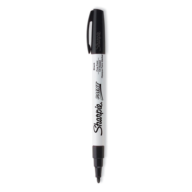 Sharpie - Permanent Paint Marker, Fine Bullet Tip, Black