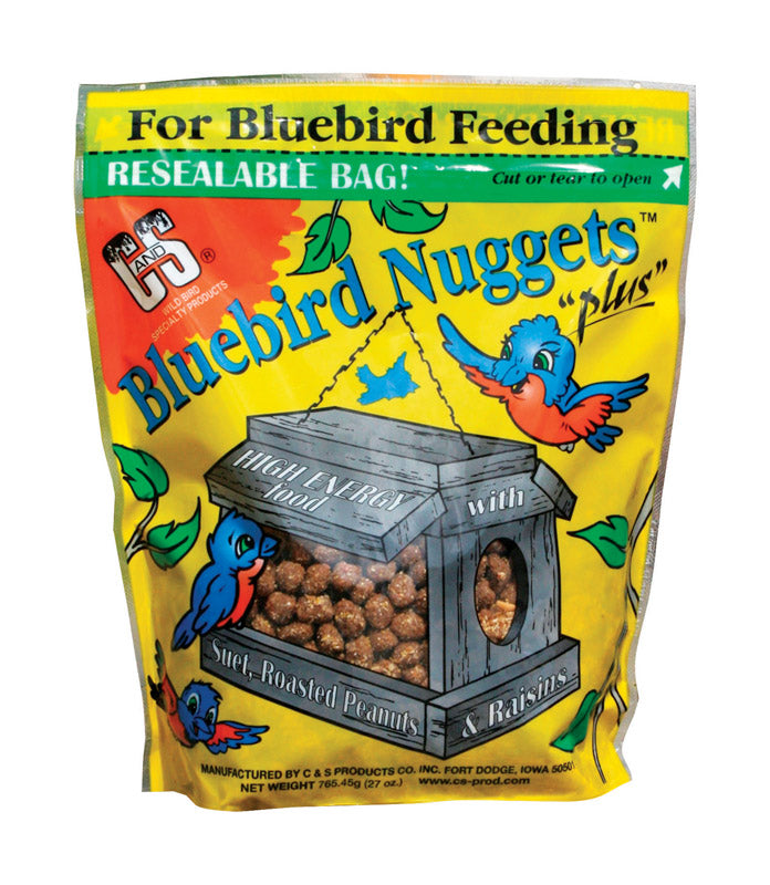 C&S - C&S Bluebird Blueberry Suet Nuggets 27 oz