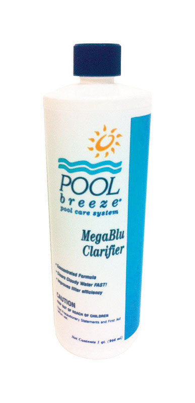 POOL BREEZE - Pool Breeze MegaBlu Liquid Clarifier 1 qt - Case of 12