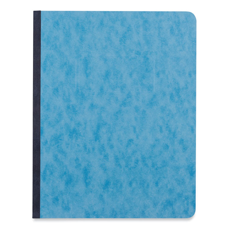 Universal - Pressboard Report Cover, Two-Piece Prong Fastener, 3" Capacity, 8.5 x 11, Light Blue/Light Blue