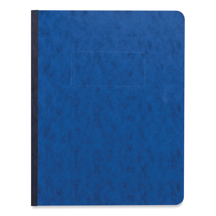 Universal - Pressboard Report Cover, Two-Piece Prong Fastener, 3" Capacity, 8.5 x 11, Dark Blue/Dark Blue