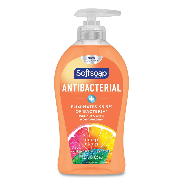 Softsoap - Antibacterial Hand Soap, Crisp Clean, 11.25 oz Pump Bottle