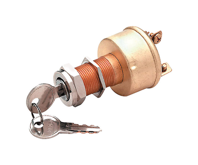 SEACHOICE - Seachoice Ignition Starter Switch Heavy Duty Brass