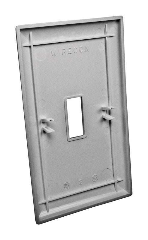 US HARDWARE - US Hardware RV One Gang Plate Single 1 pk