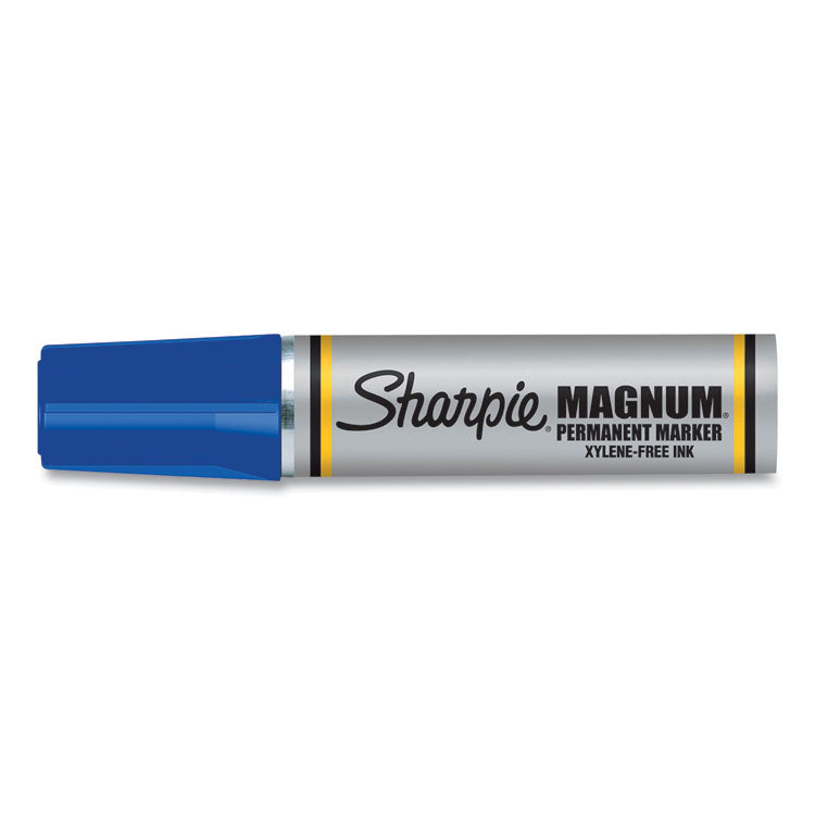 Sharpie - Magnum Permanent Marker, Broad Chisel Tip, Blue