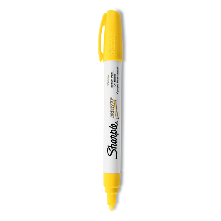 Sharpie - Permanent Paint Marker, Medium Bullet Tip, Yellow