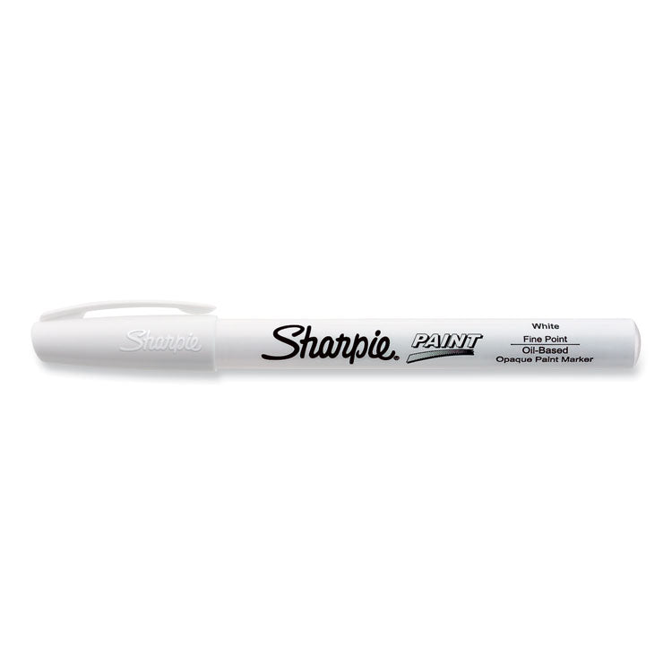 Sharpie - Permanent Paint Marker, Fine Bullet Tip, White