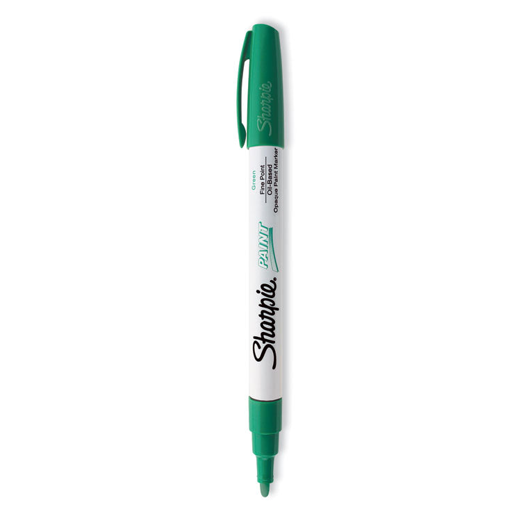 Sharpie - Permanent Paint Marker, Fine Bullet Tip, Green