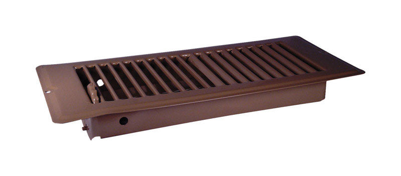 US HARDWARE - US Hardware RV Deluxe Floor Register 1 pk