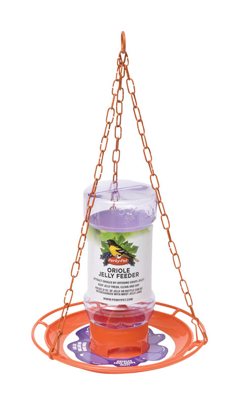 PERKY-PET - Perky-Pet Oriole 32 oz Metal/Plastic Nectar Feeder 3 ports