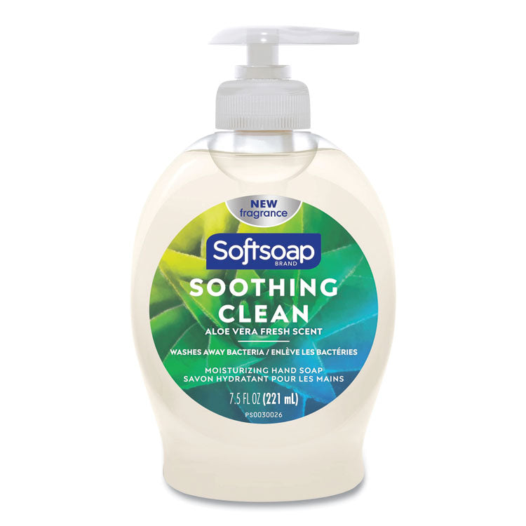 Softsoap - Liquid Hand Soap Pump with Aloe, Clean Fresh 7.5 oz Bottle