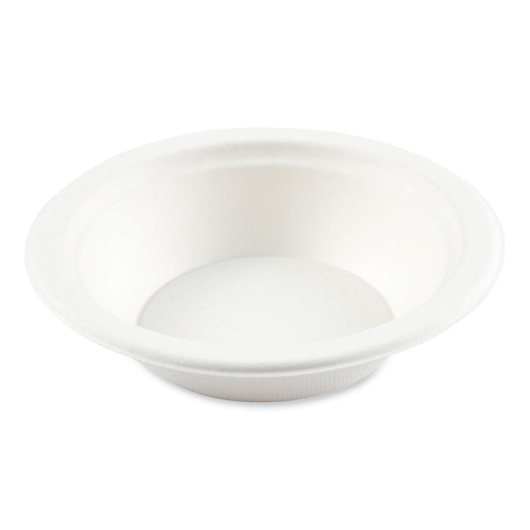 Boardwalk - Bagasse PFAS-Free Dinnerware, Round Bowl, 12 oz, Natural, 1,000/Carton