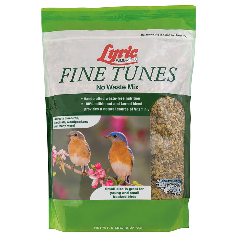 LYRIC - Lyric Fine Tunes Assorted Species Peanut Pieces Wild Bird Food 5 lb