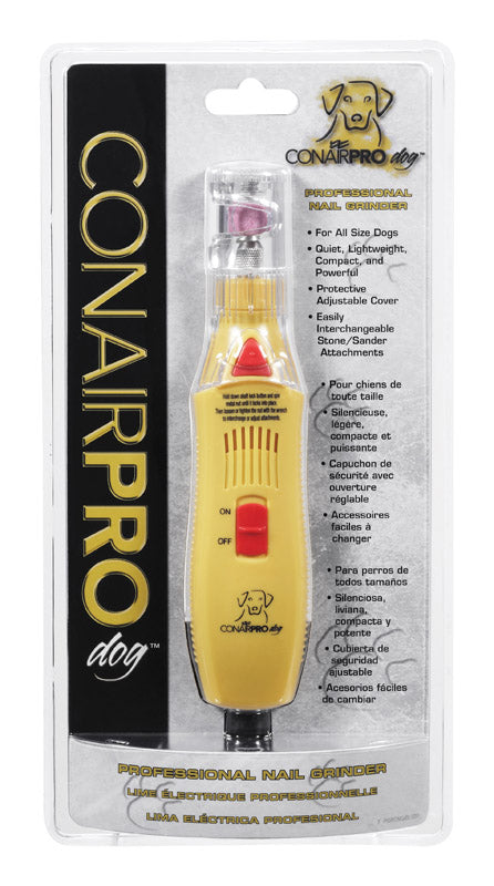 CONAIR - ConairPRO Multicolored Dog Nail Grinder 1 pk