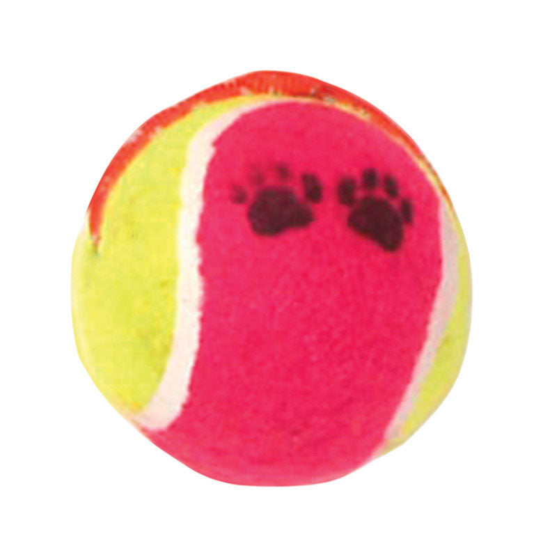 BOSS PET - Boss Pet Digger's Multicolored Rubber Tennis Balls Pet Tennis Balls Large 1 pk - Case of 50