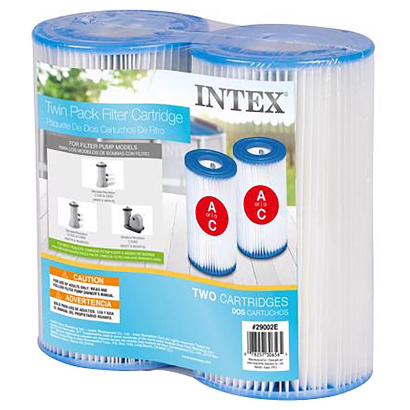 INTEX - Intex Krystal Clear Pool Filter Cartridge 8 in. H X 4.25 in. W X 4.25 in. L