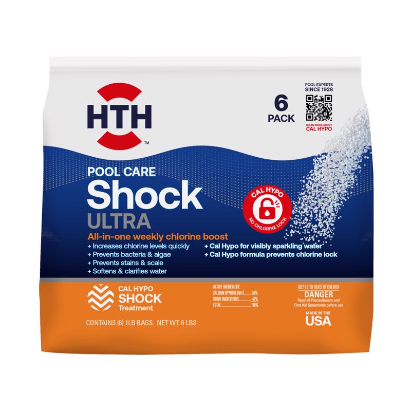 HTH - HTH Pool Care Ultra Granule Shock Treatment 6 lb