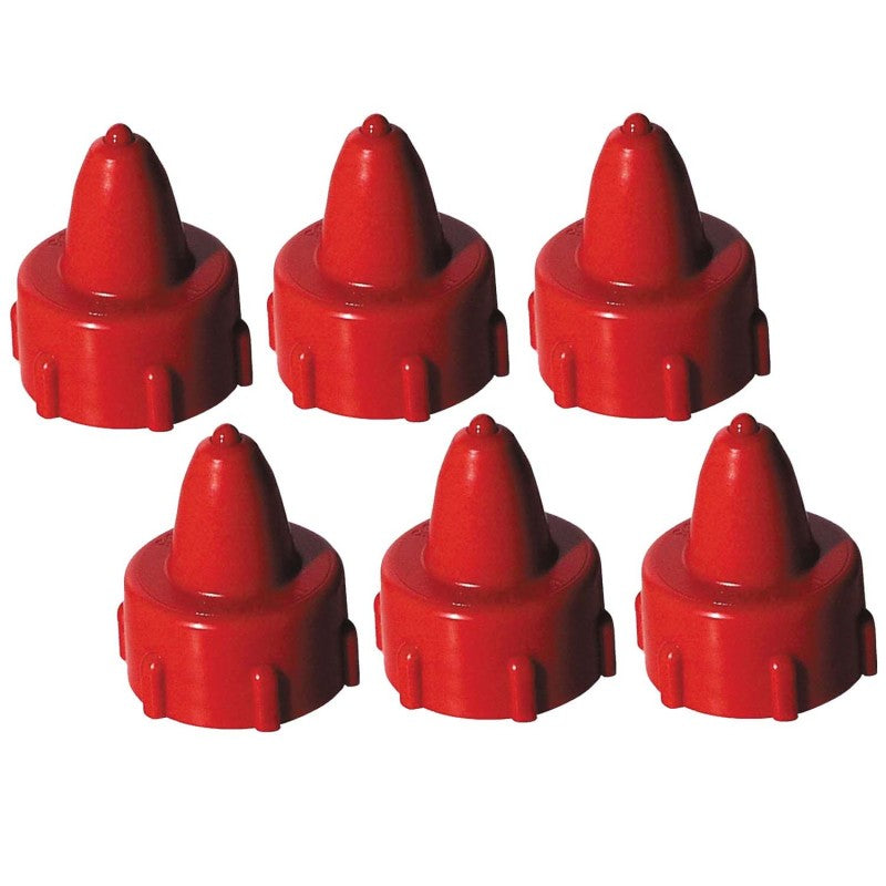 CREATIVITY STREET - Tap-N-Glue® Glue Cap, Red, 1" Diameter, 6 Caps