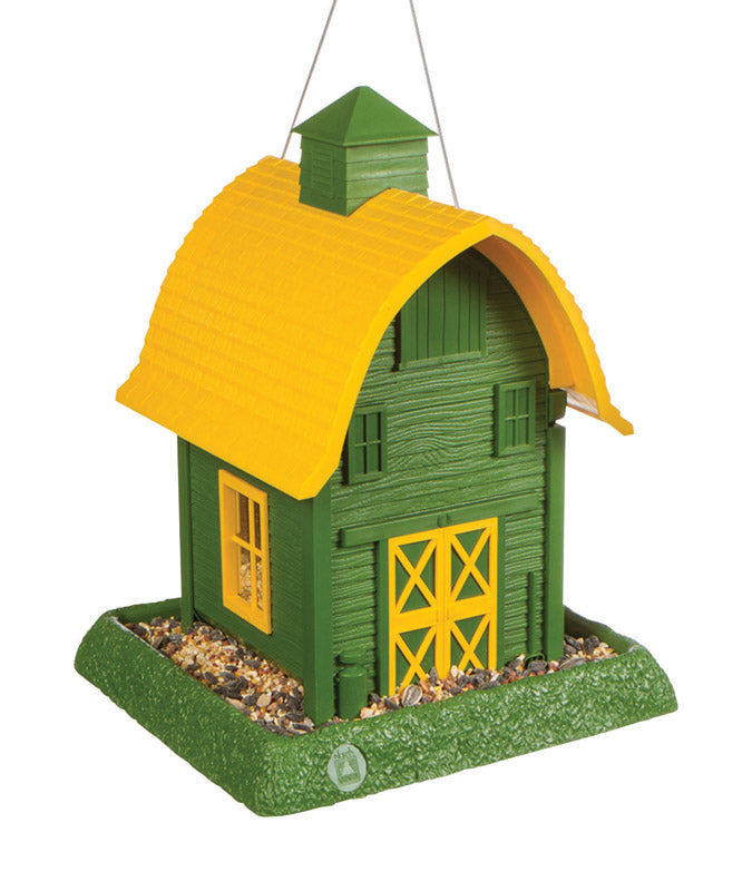 NORTH STATES - North States Wild Bird 5 lb Plastic Hopper Bird Feeder 4 ports [9096]