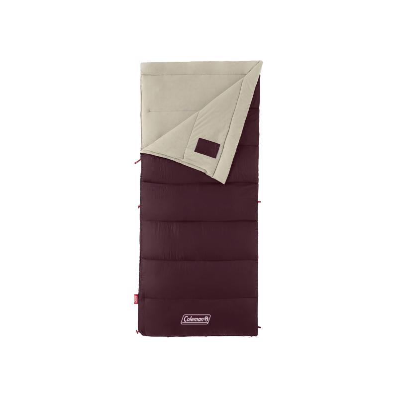 COLEMAN - Coleman Autumn Glen Burgundy Sleeping Bag 2 in. H X 33 in. W X 75 in. L 1 pk