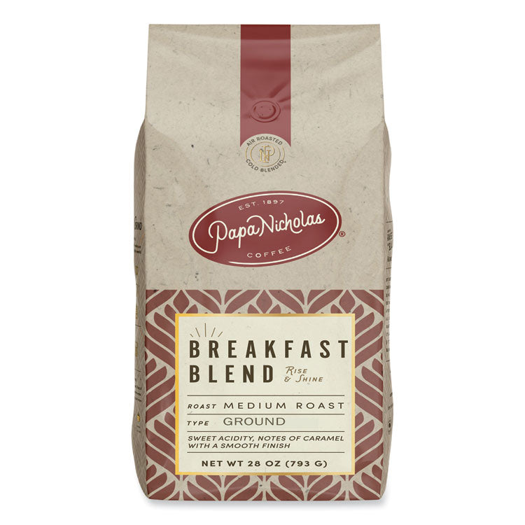 PapaNicholas Coffee - Premium Coffee, Whole Bean, Breakfast Blend