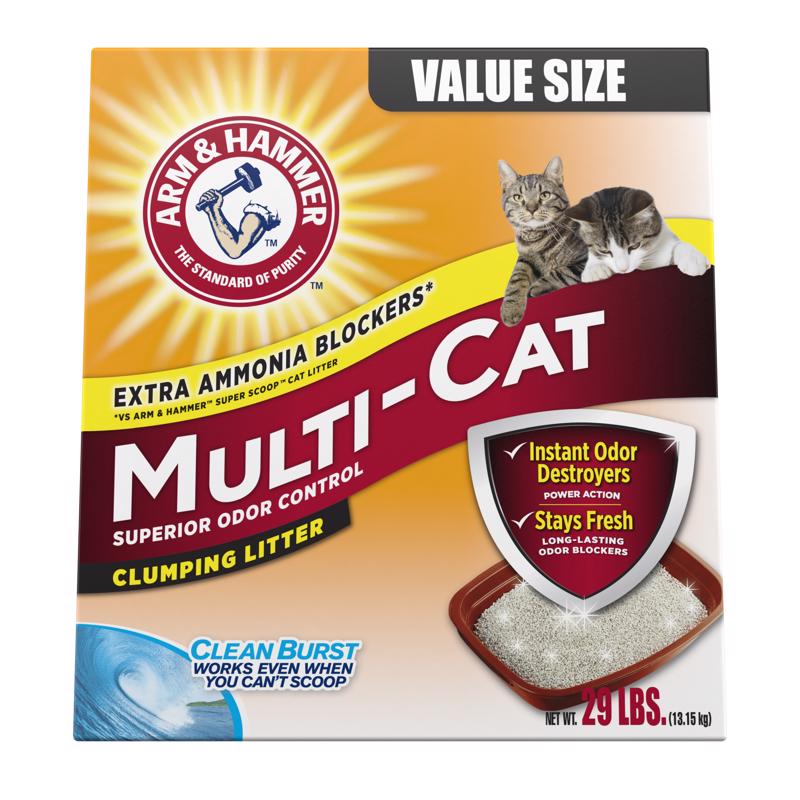ARM & HAMMER - Arm & Hammer Fresh and Clean Scent Cat Litter 29 lb