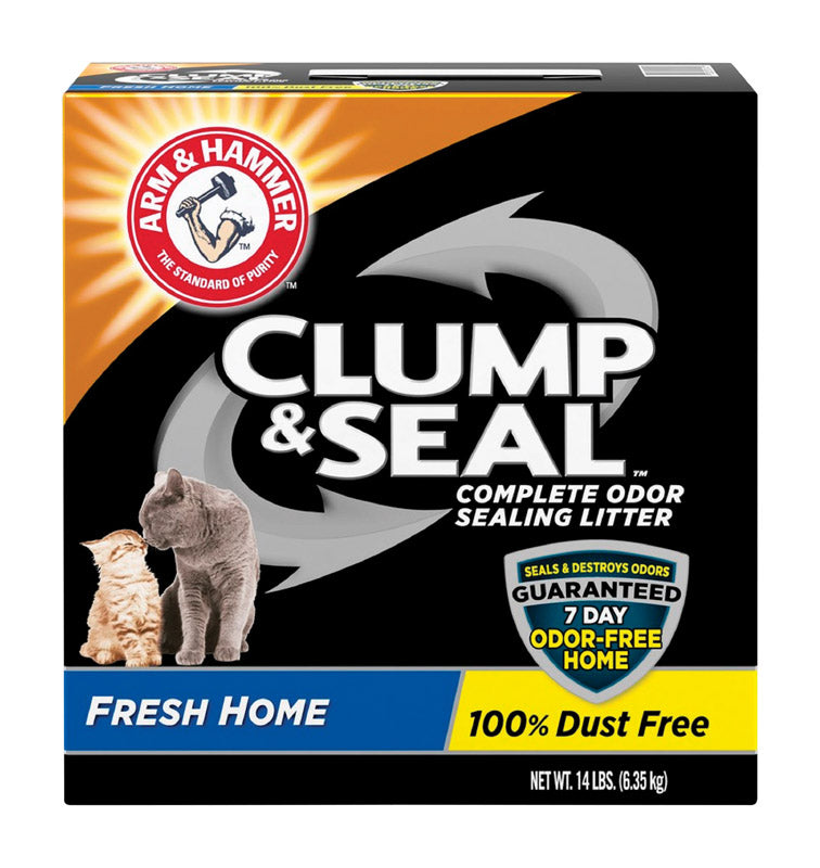 ARM & HAMMER - Arm & Hammer Clump & Seal Fresh and Clean Scent Cat Litter 14 lb