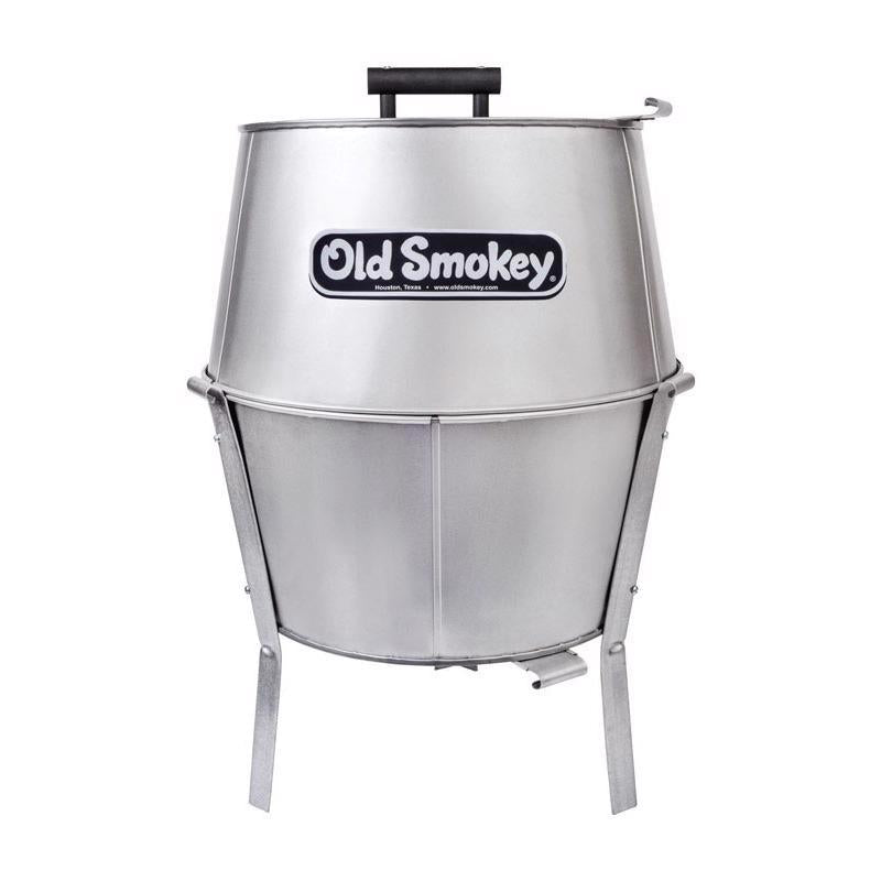 OLD SMOKEY PRODUCTS - Old Smokey Products 17 in. Charcoal Grill Silver