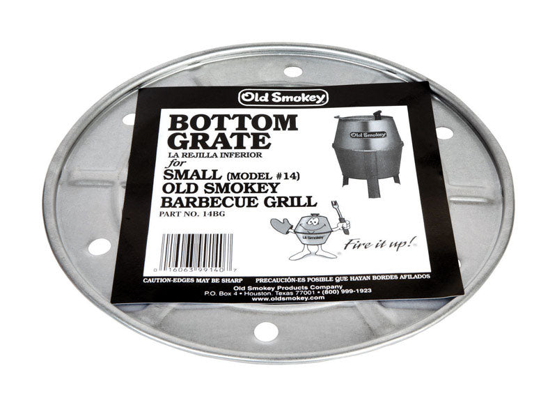 OLD SMOKEY PRODUCTS - Old Smokey Products Aluminum/Steel Bottom Charcoal Grate 13 in. L X 13 in. W Old Smokey