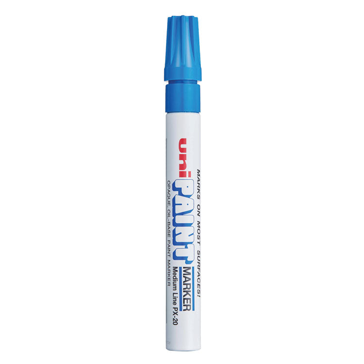 uni-Paint - Permanent Marker, Medium Bullet Tip, Blue