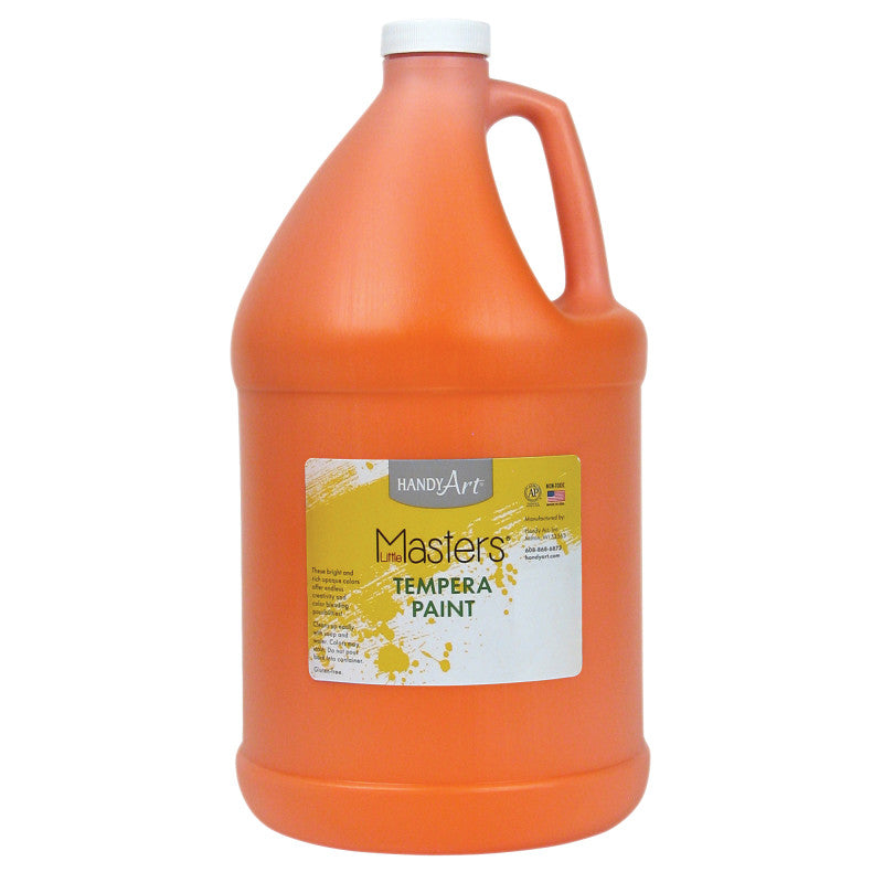 HANDY ART - Little Masters® Tempera Paint, Orange, Gallon