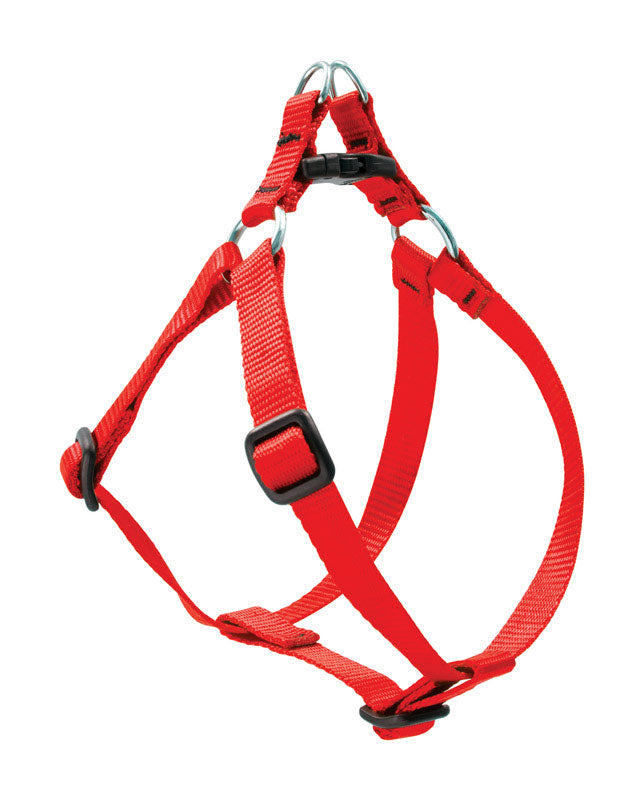 LUPINEPET - LupinePet Basic Solids Red Red Nylon Dog Harness [22595]