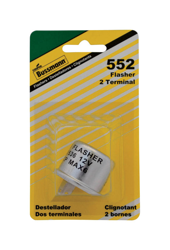 BUSS - Bussmann 12.8 amps AGC Silver Flasher 1 pk - Case of 5