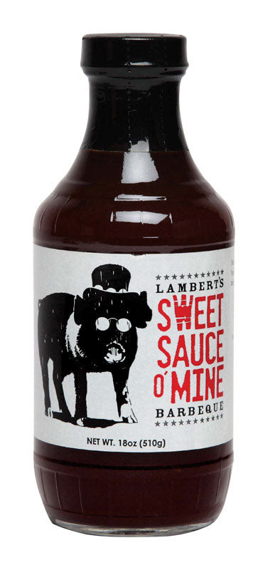 LAMBERT'S - Lambert's Sweet Sauce O'Mine BBQ Sauce 18 oz