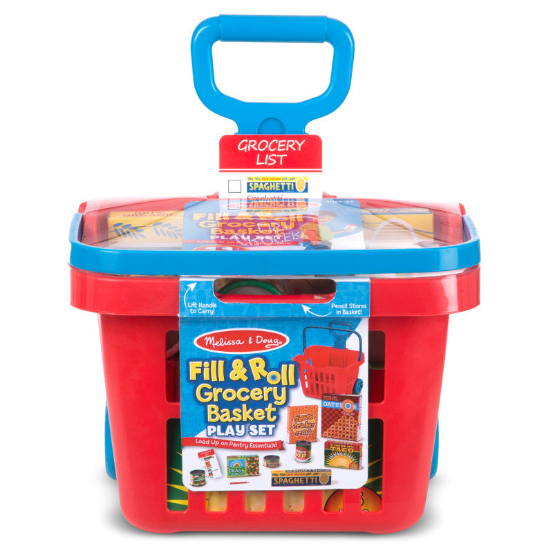 MELISSA & DOUG - Fill & Roll Grocery Basket